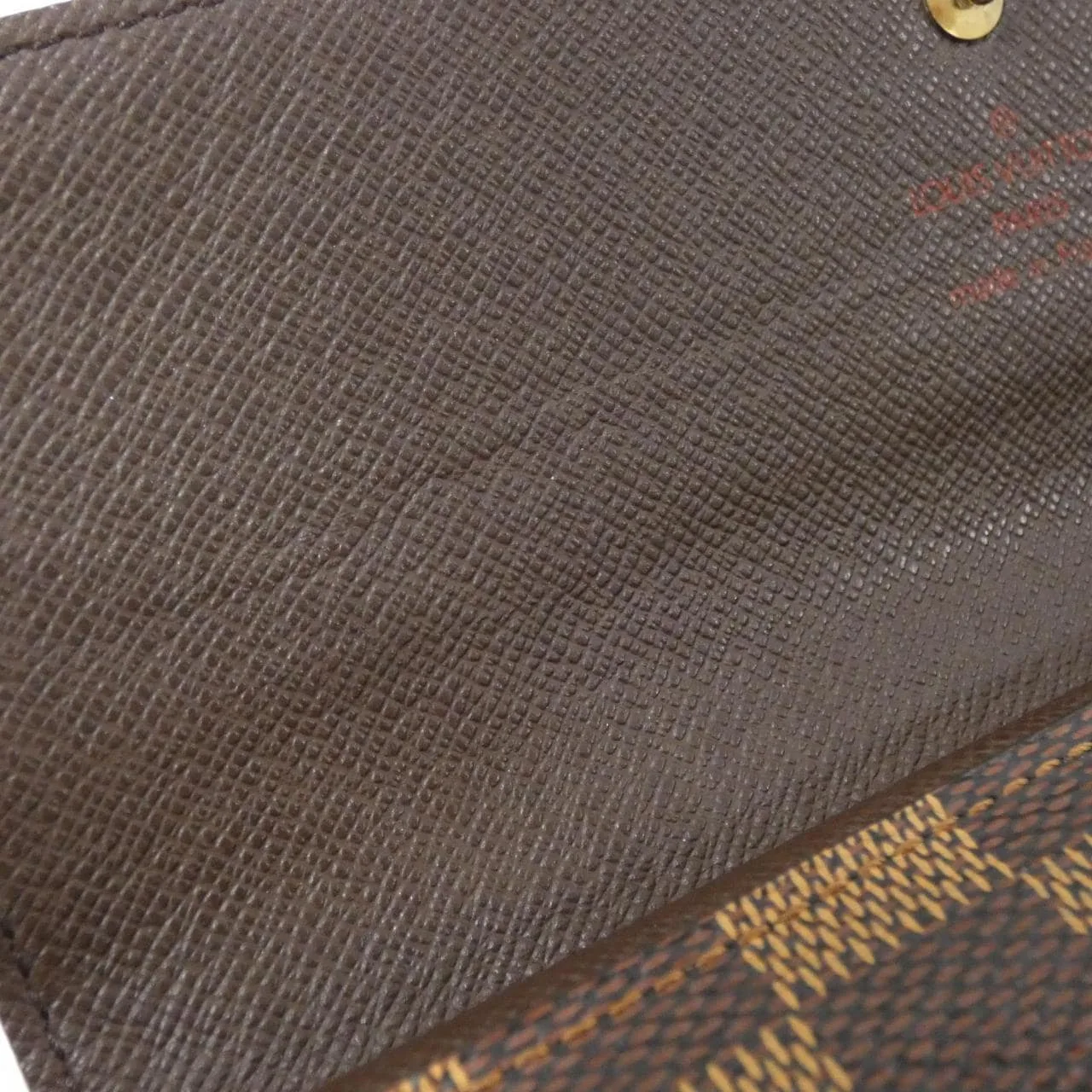 LOUIS VUITTON N61215 Wallet Damier 黑色 Damier 中古品A - 縮圖 5