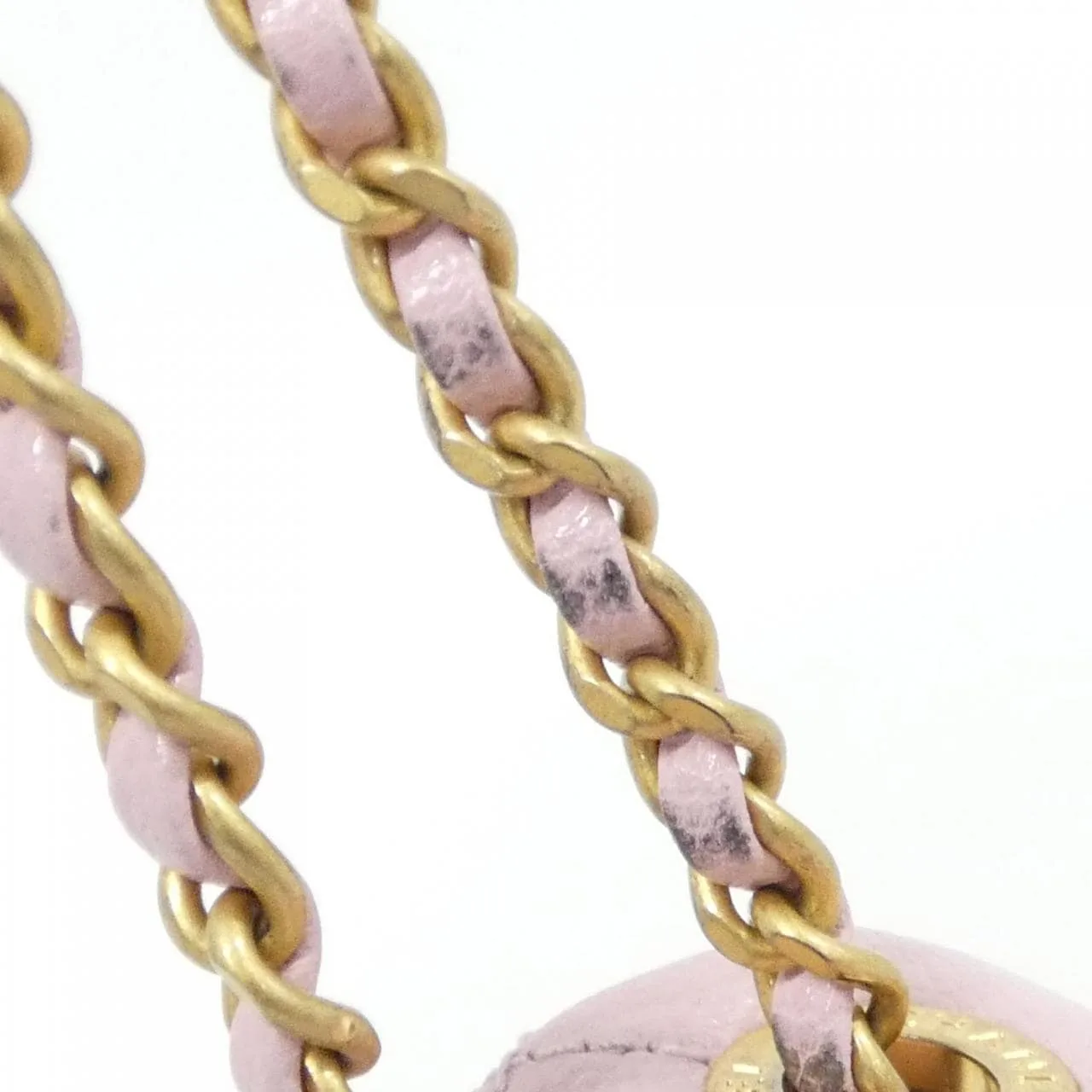 CHANEL Shoulder Grained Calfskin Pink Grained Calfskin Rank A - Thumbnail 7