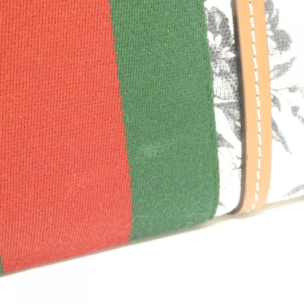 GUCCI 727728 FABLL Handbag Canvas 黑色 帆布 中古品A - 縮圖 4