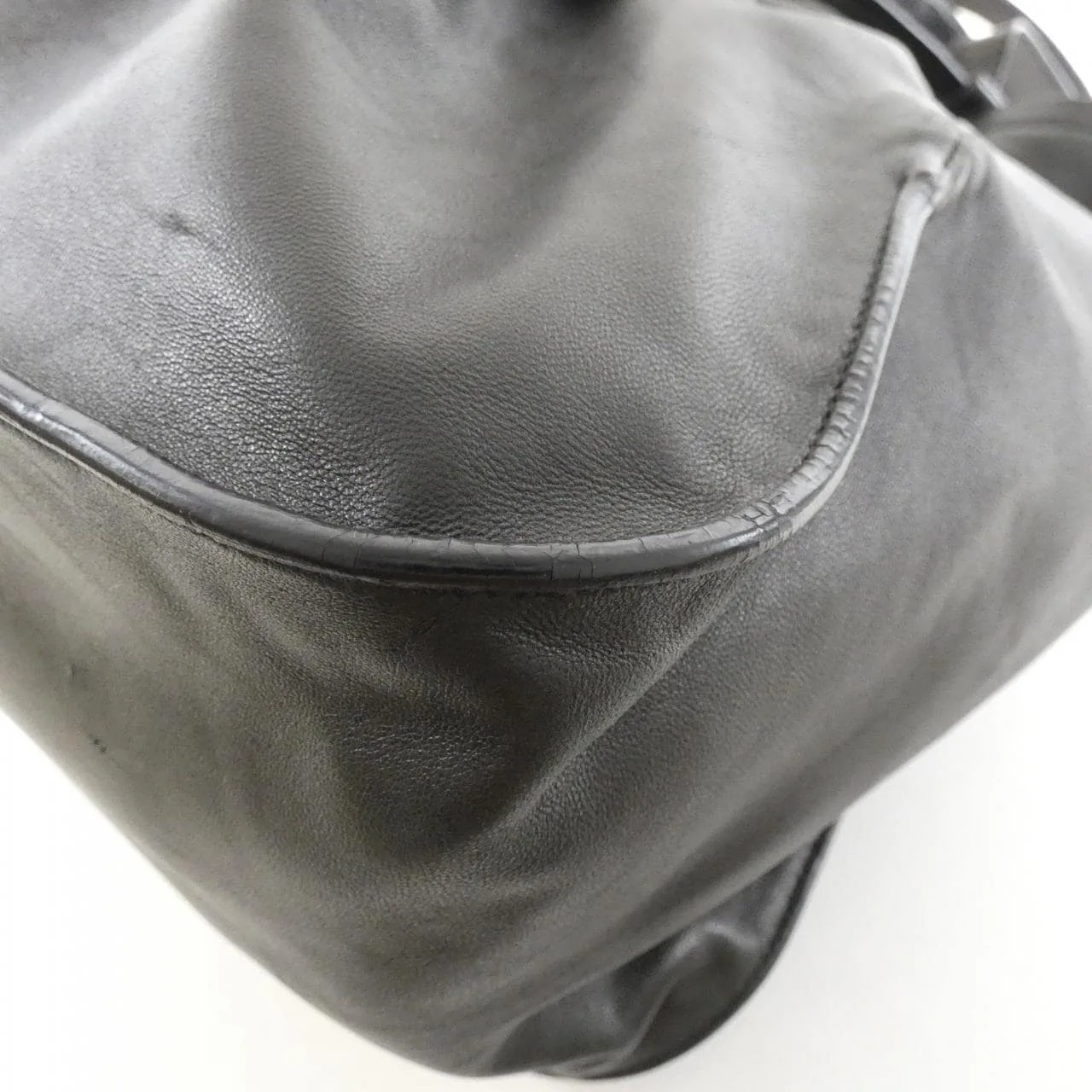 PRADA BR3616 Handbag 黑色 中古品B - 縮圖 3