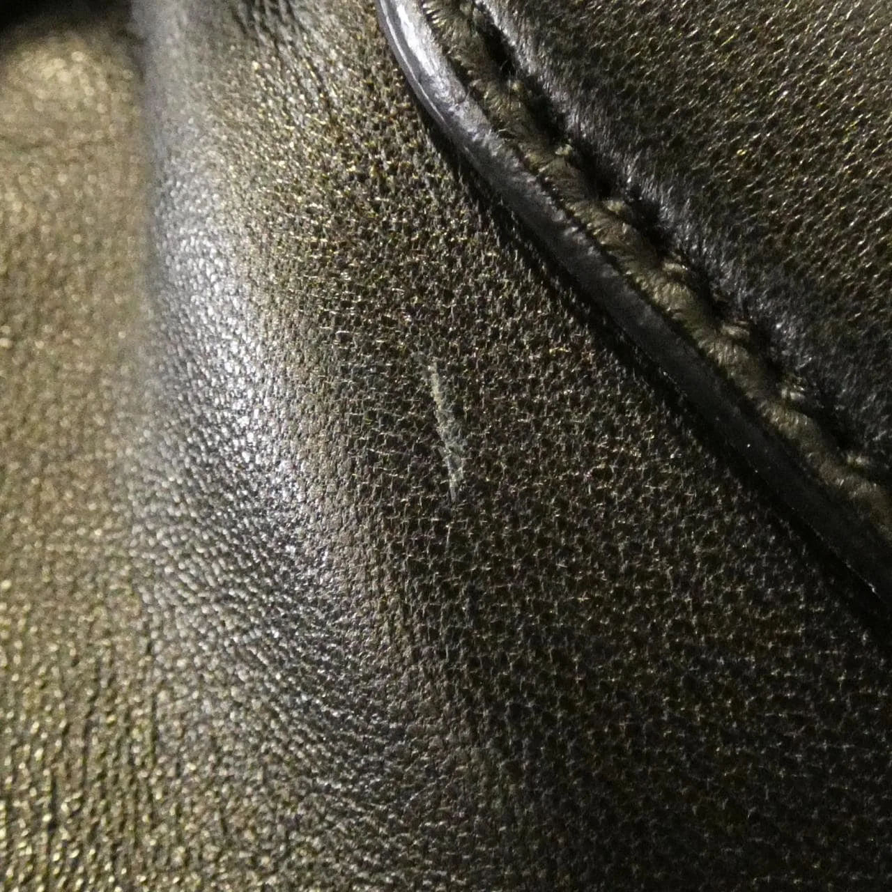 PRADA BR3616 Handbag 黑色 中古品B - 縮圖 4