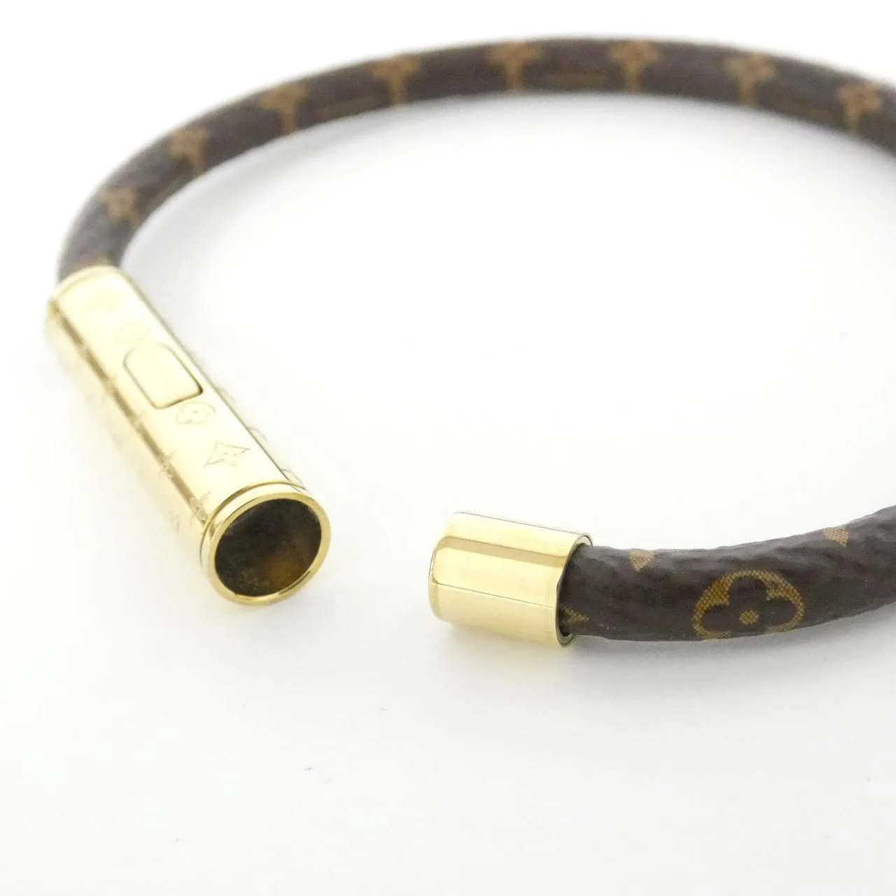 LOUIS VUITTON M8274E Accessories Monogram 黑色 Monogram 中古品A - 縮圖 3