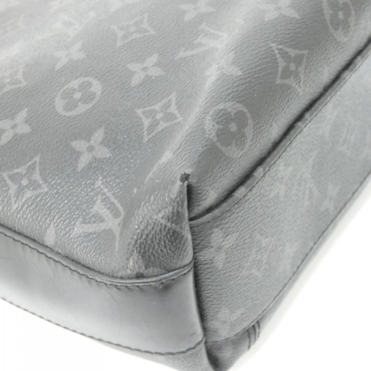 LOUIS VUITTON Eclipse M44223 Shoulder Monogram 黑色 Monogram 中古品B - 縮圖 4