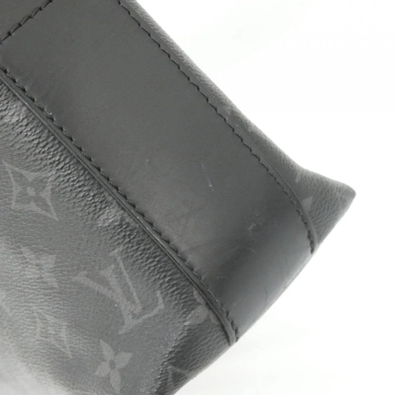 LOUIS VUITTON Eclipse M44223 Shoulder Monogram 黑色 Monogram 中古品B - 縮圖 5