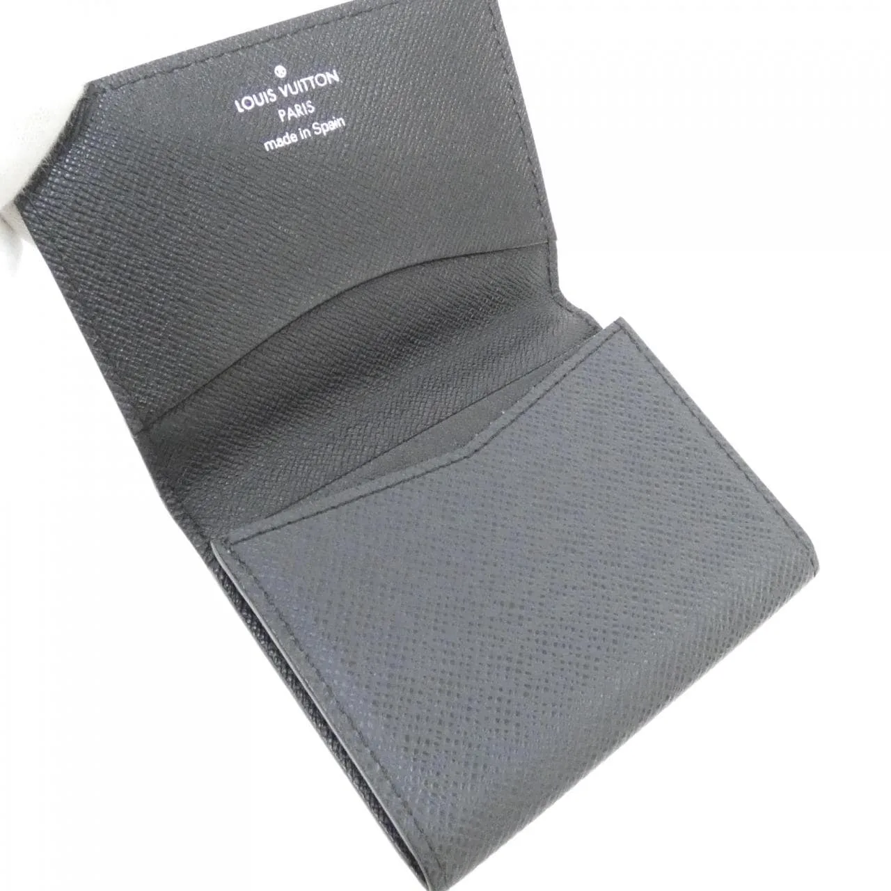 LOUIS VUITTON M30922 Card Case Black Rank A - Thumbnail 3