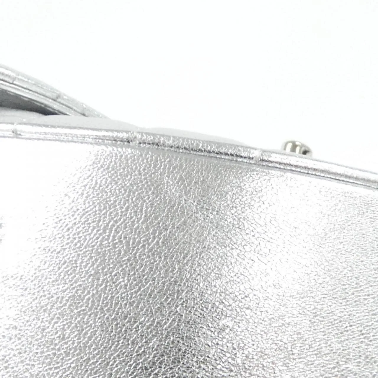 CHANEL AS5764 Shoulder Lambskin Silver Lambskin Rank A - Thumbnail 4