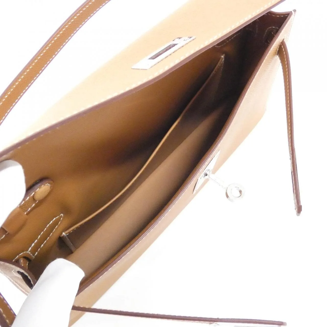 HERMES Shoulder Epsom Gold Epsom Leather - Thumbnail 5