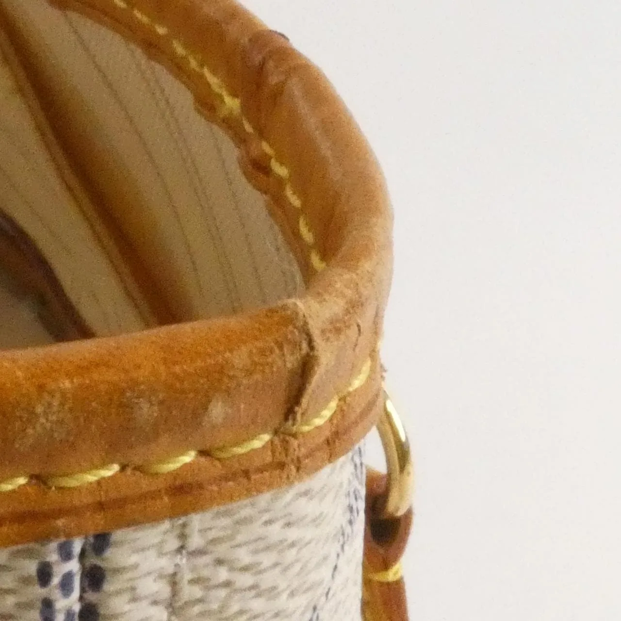 LOUIS VUITTON Neverfull N51107 Tote Damier 黑色 Damier 中古品B - 縮圖 4