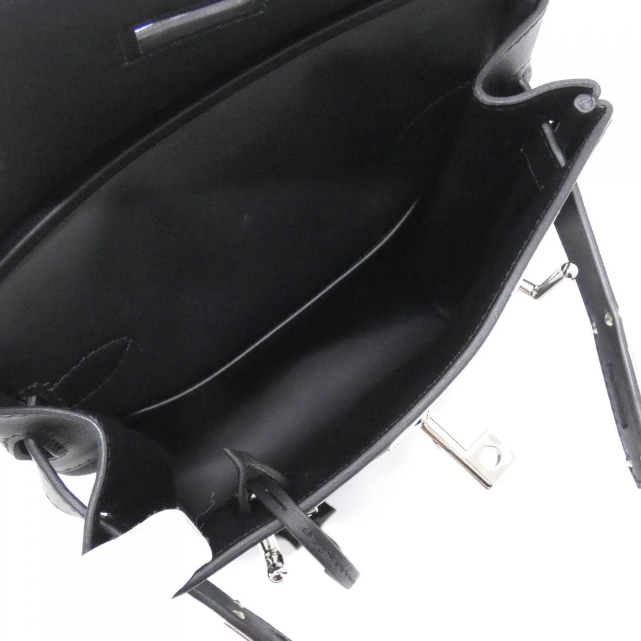 HERMES 085316CK Shoulder Swift 黑色 Swift 皮 中古品A - 縮圖 8