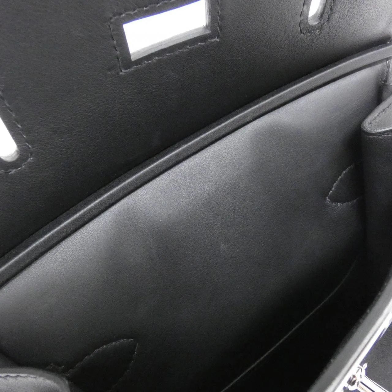 HERMES 085316CK Shoulder Swift 黑色 Swift 皮 中古品A - 縮圖 9