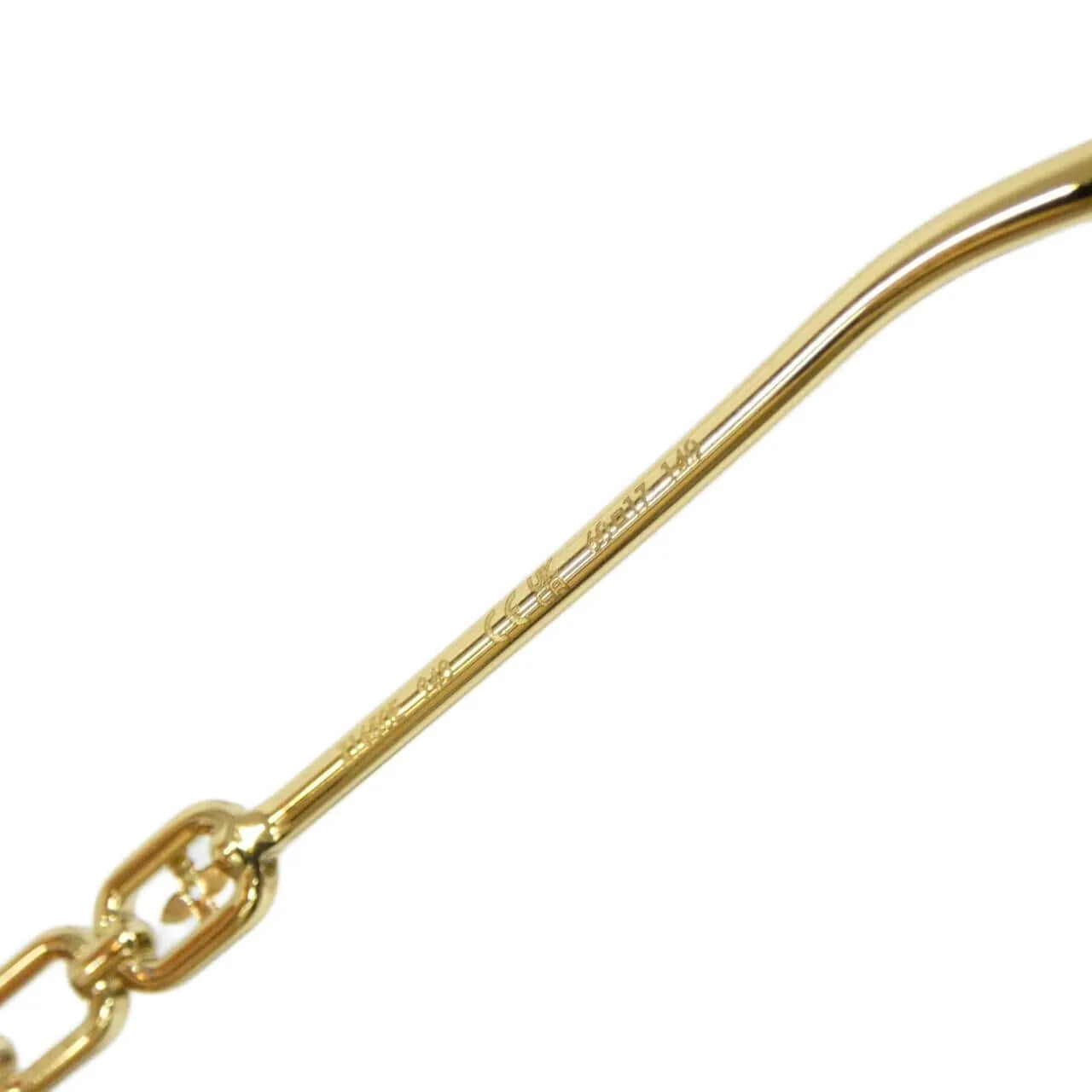 LOUIS VUITTON Z1650E Sunglasses Gold Rank A - Thumbnail 5