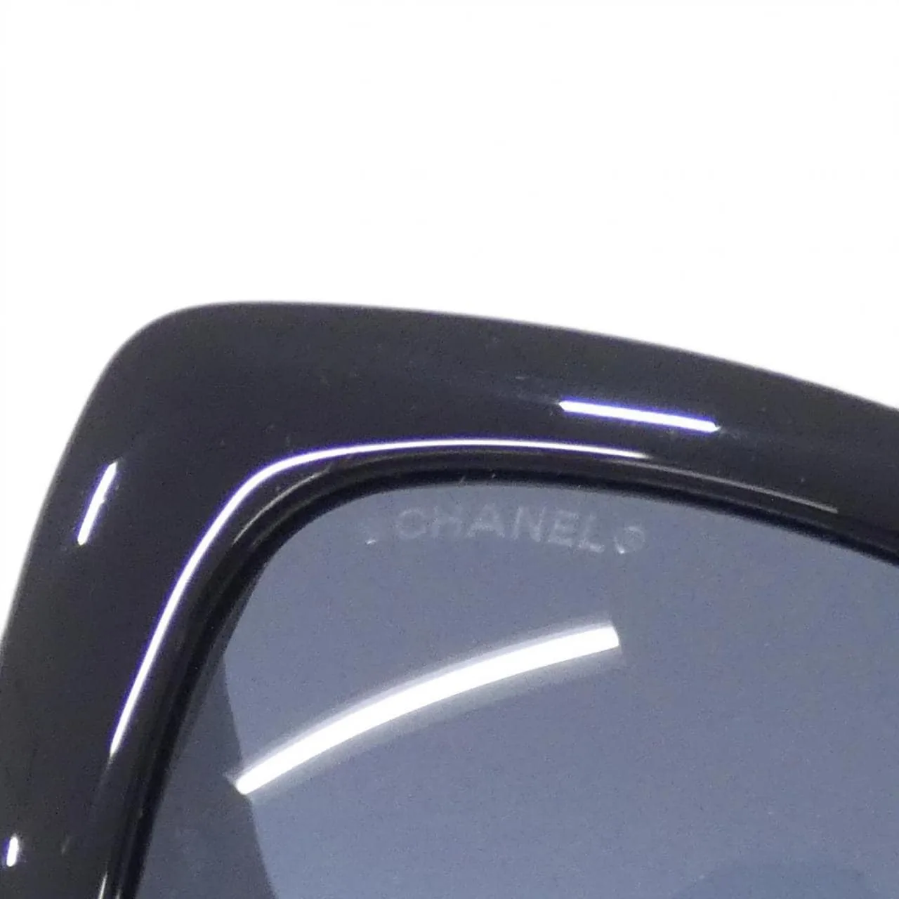 CHANEL 71395A Sunglasses 黑色 中古品A - 縮圖 5