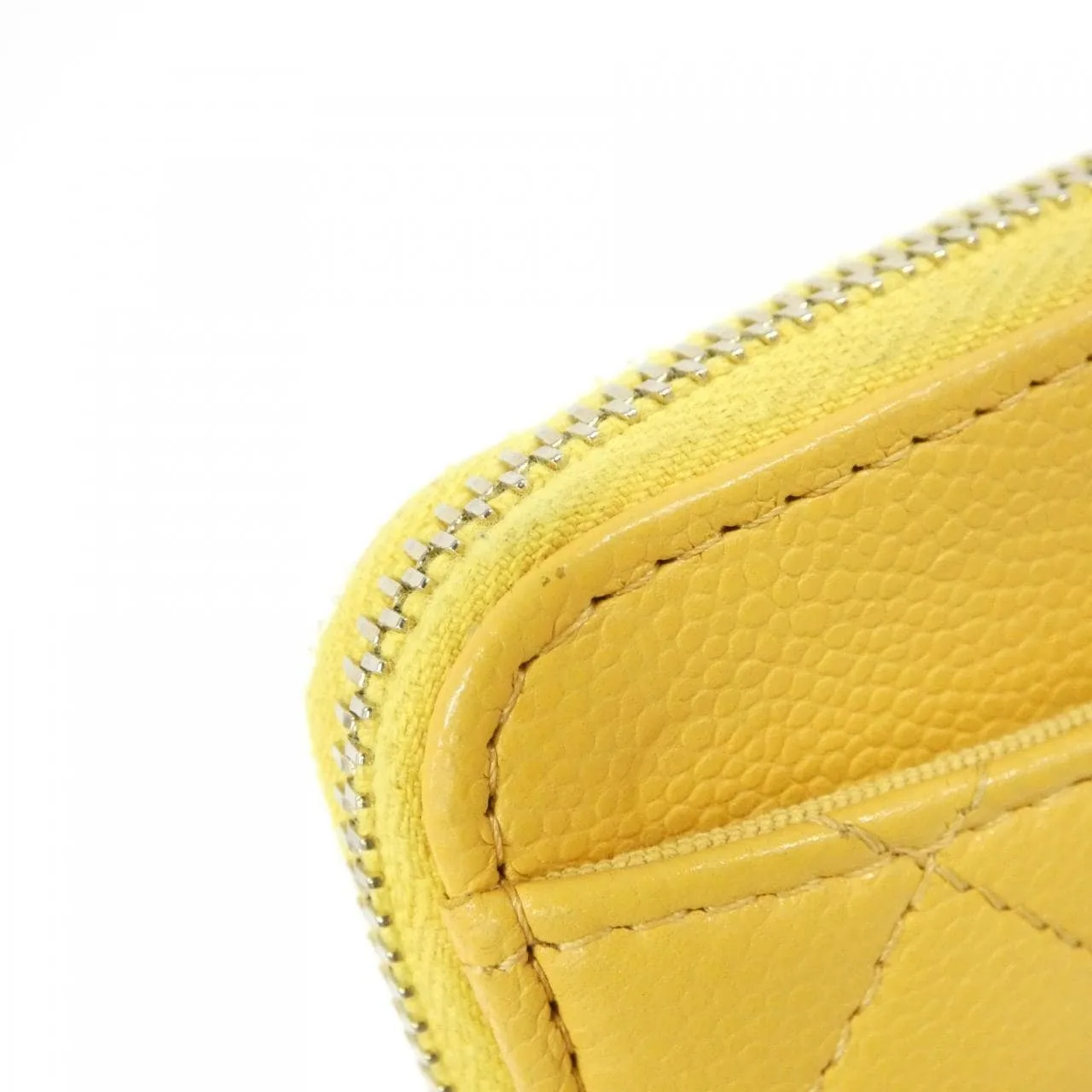 CHANEL Timeless Classic AP2061 Coin Case Grained Calfskin Yellow Grained Calfskin Rank A - Thumbnail 5
