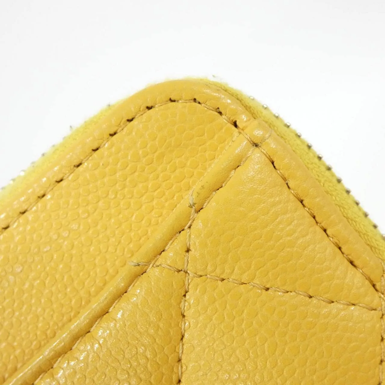 CHANEL Timeless Classic AP2061 Coin Case Grained Calfskin Yellow Grained Calfskin Rank A - Thumbnail 7