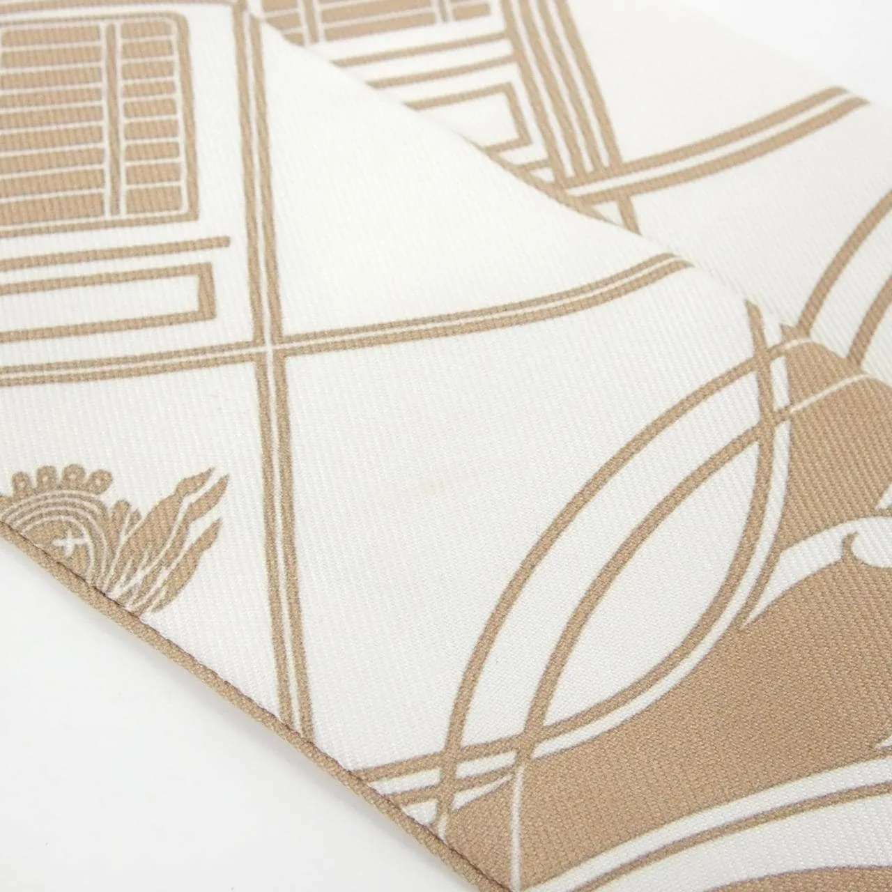 HERMES 063791S Scarf White Rank A - Thumbnail 3