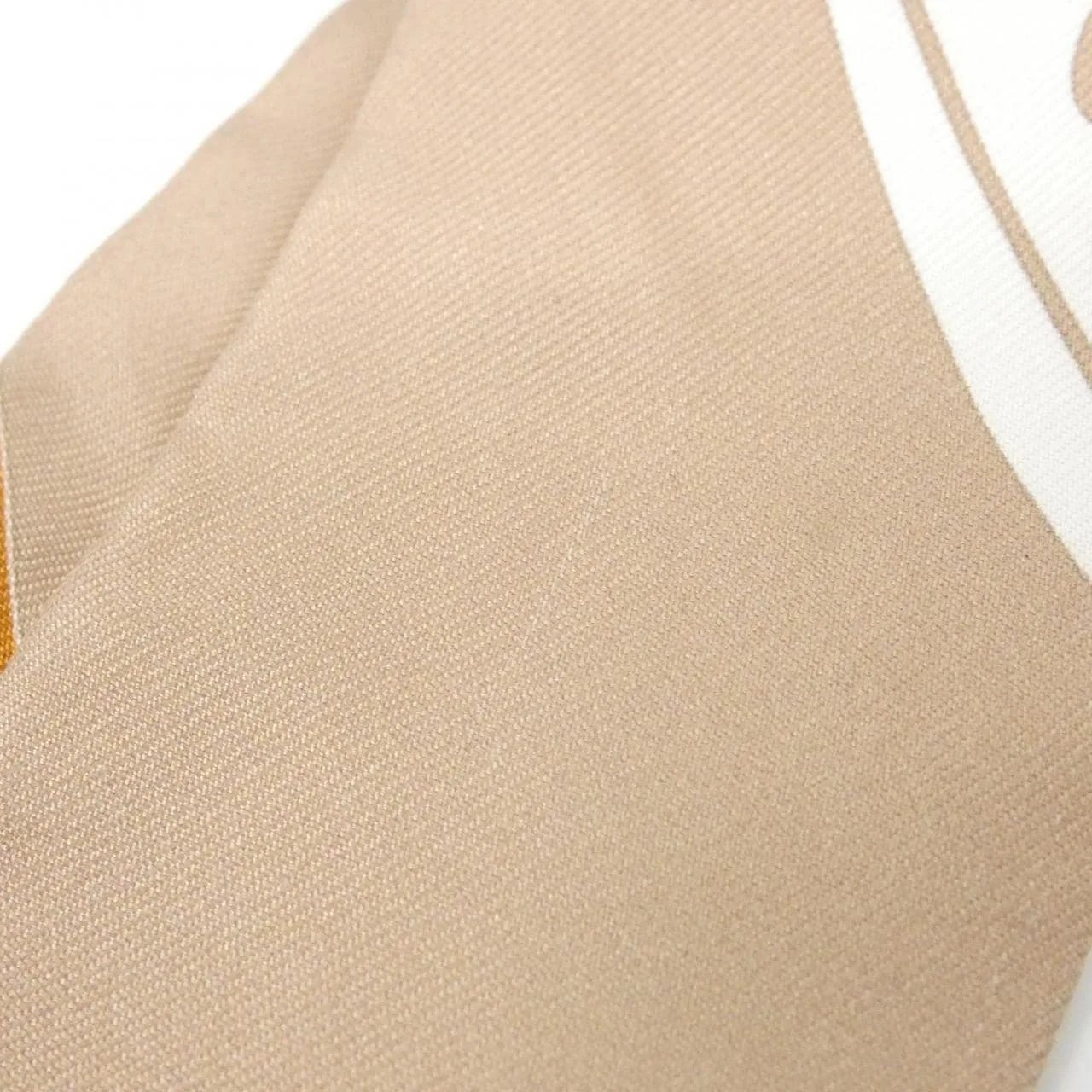 HERMES 063791S Scarf White Rank A - Thumbnail 4