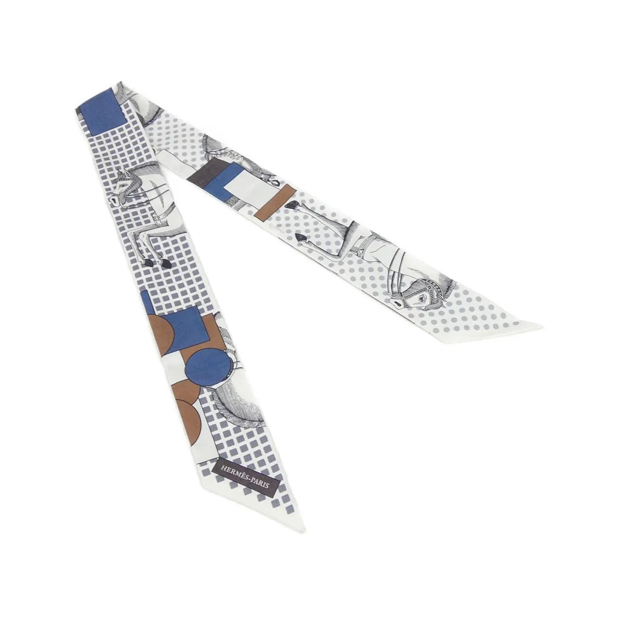 HERMES 064008S Scarf Black