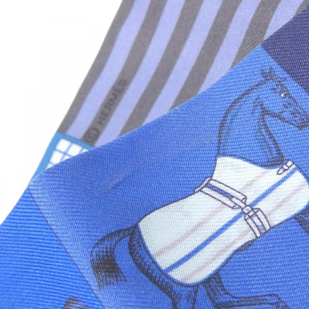 HERMES 063211S Scarf Black Rank A - Thumbnail 3