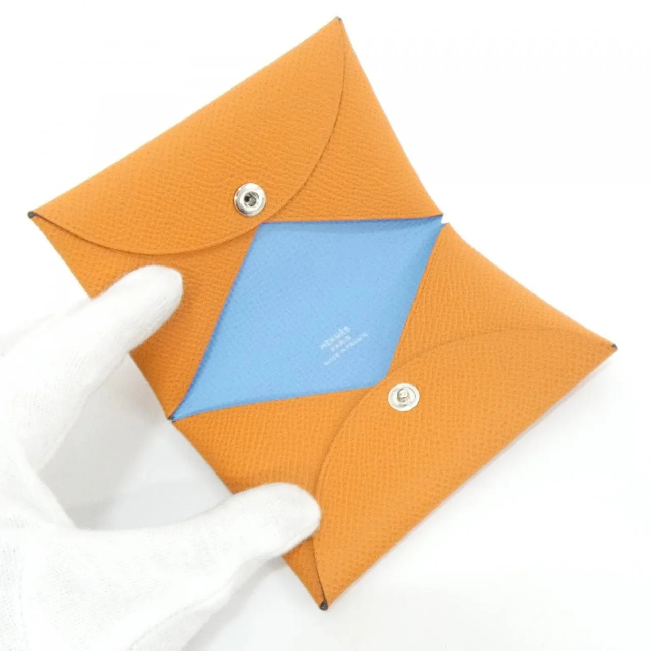 HERMES 078475CK Card Case Epsom 2