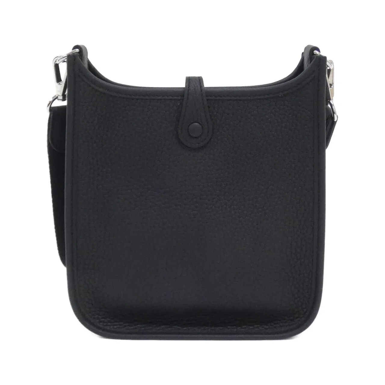 HERMES Evelyne 069426CK Shoulder Clemence 黑色 Clemence 皮 中古品A - 縮圖 2