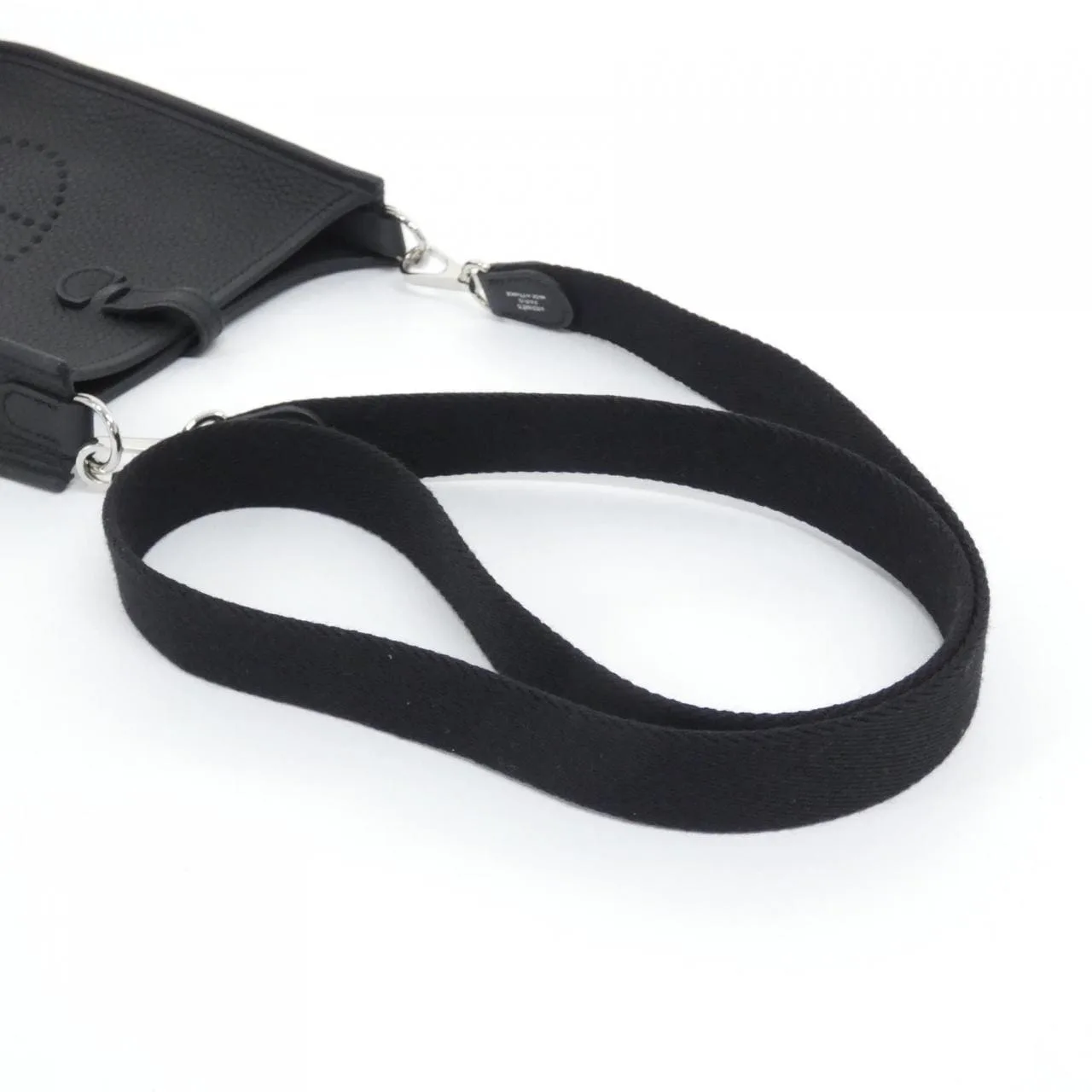 HERMES Evelyne 069426CK Shoulder Clemence 黑色 Clemence 皮 中古品A - 縮圖 5