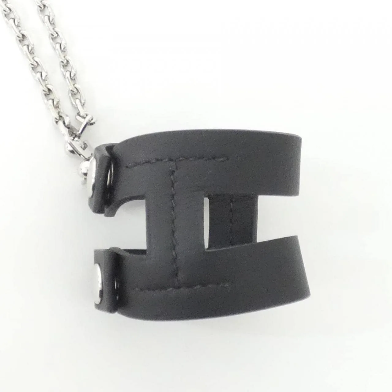 HERMES 251006G Wallet Swift Black Swift Leather Rank A - Thumbnail 2