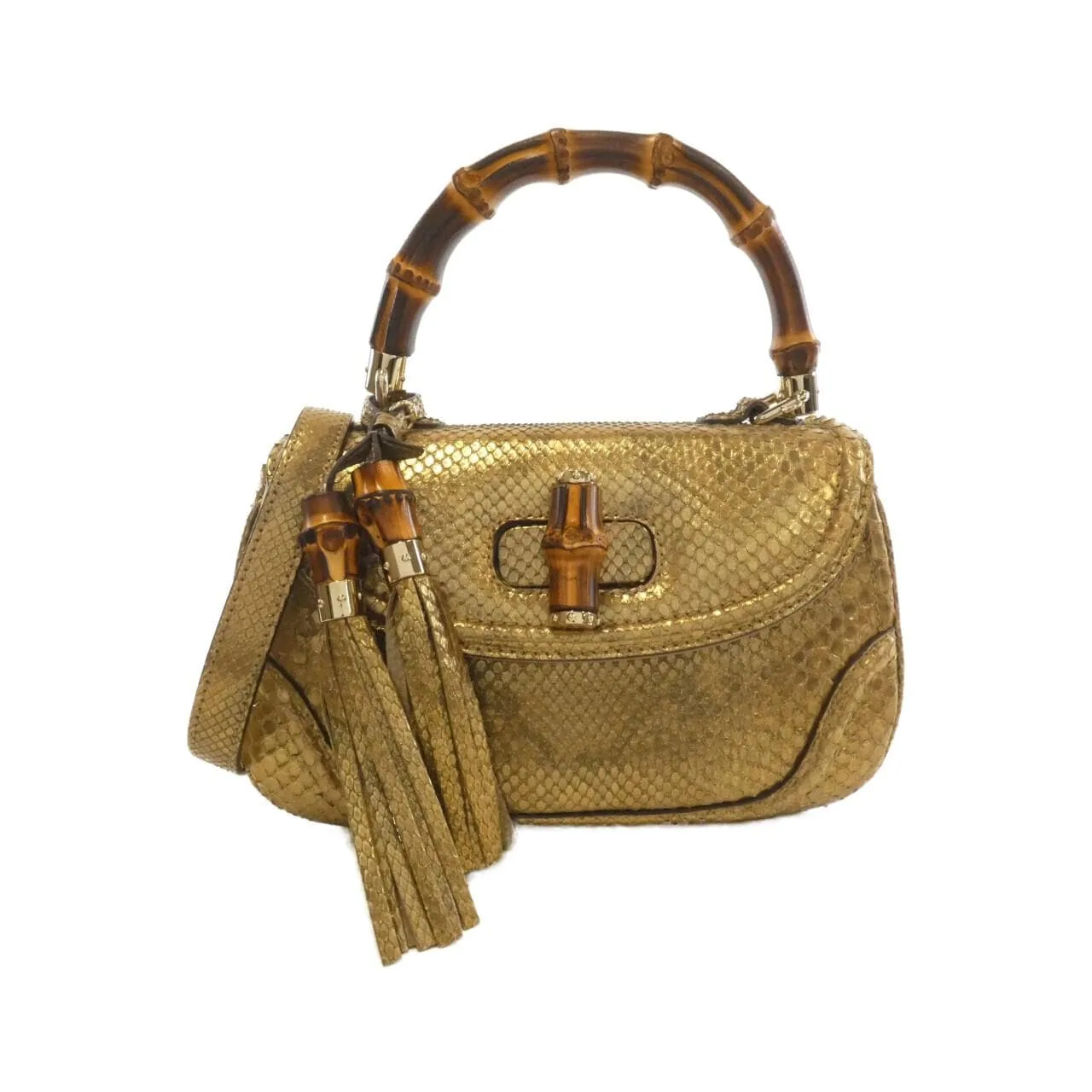 GUCCI 254884 Handbag Python