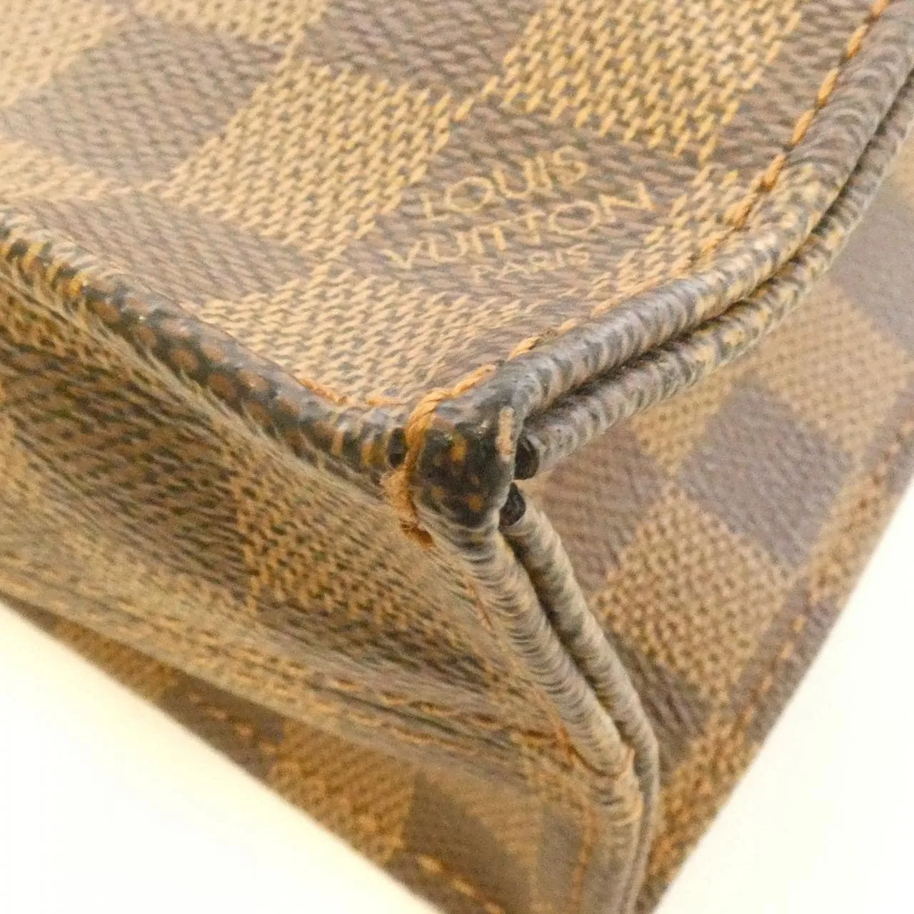LOUIS VUITTON N51140 Handbag Damier 黑色 Damier 中古品B - 縮圖 2