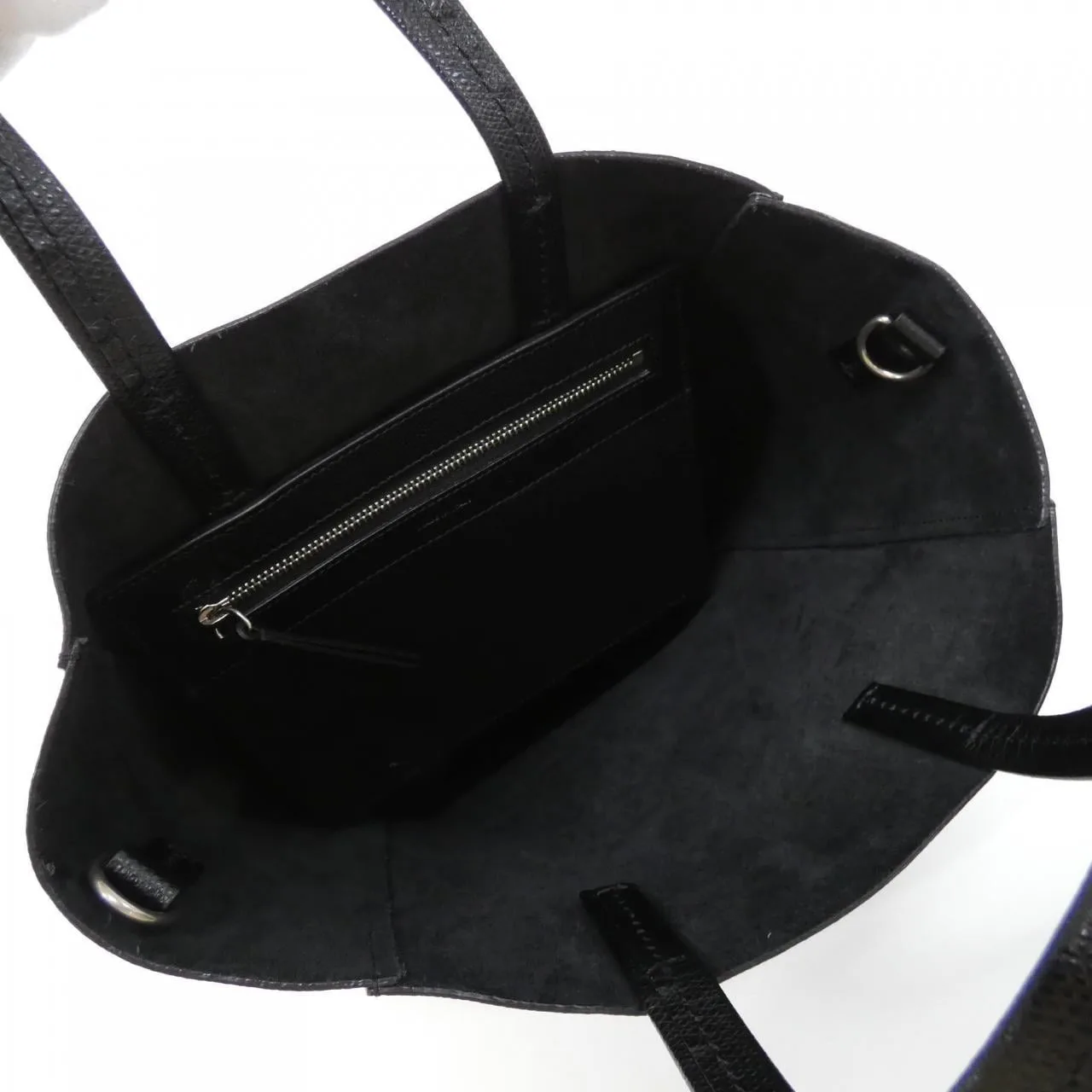 CELINE Cabas 189813XBA Handbag Black Rank A - Thumbnail 6