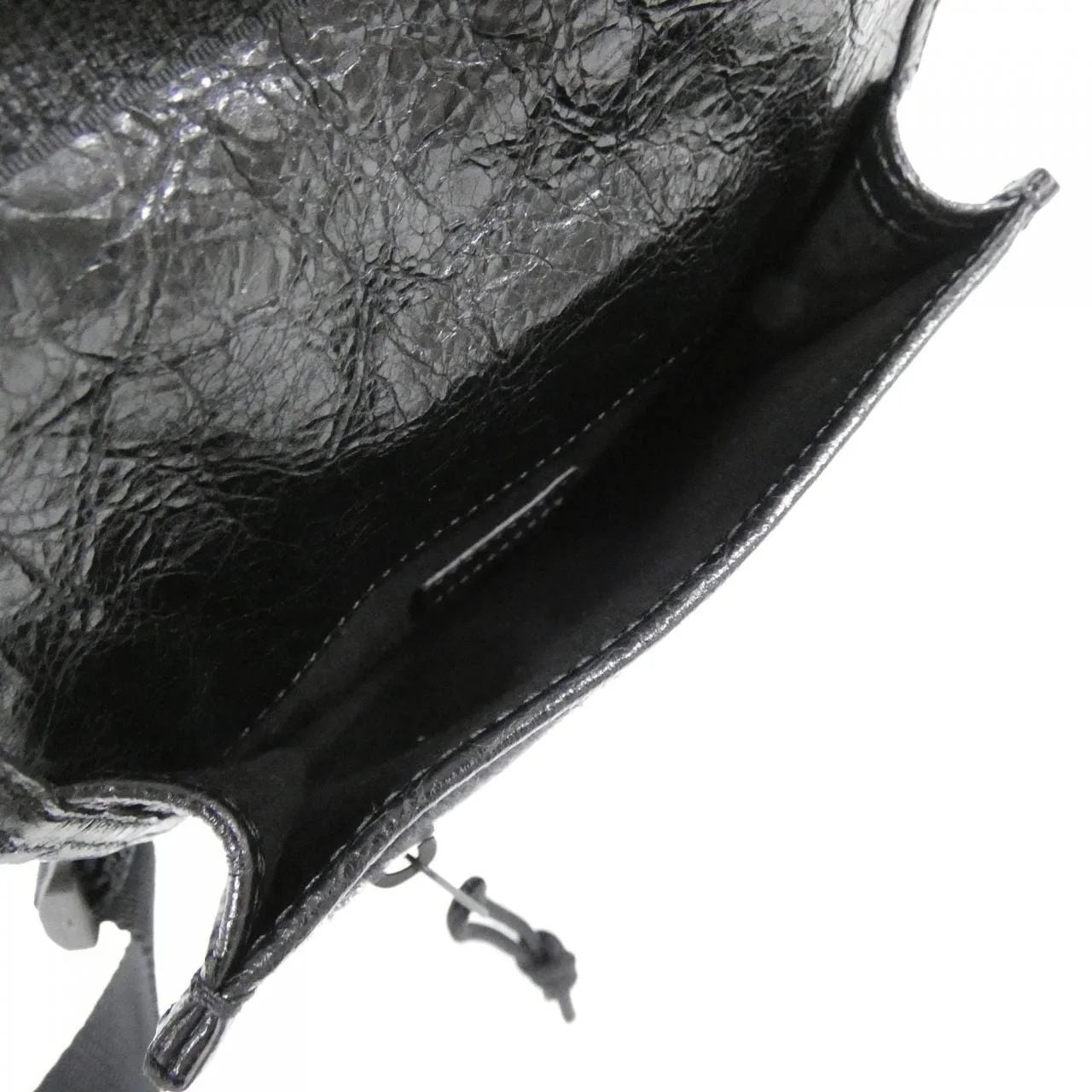 BALENCIAGA 655982 1VG7X Shoulder Lambskin 羊皮 未使用品 - 縮圖 7