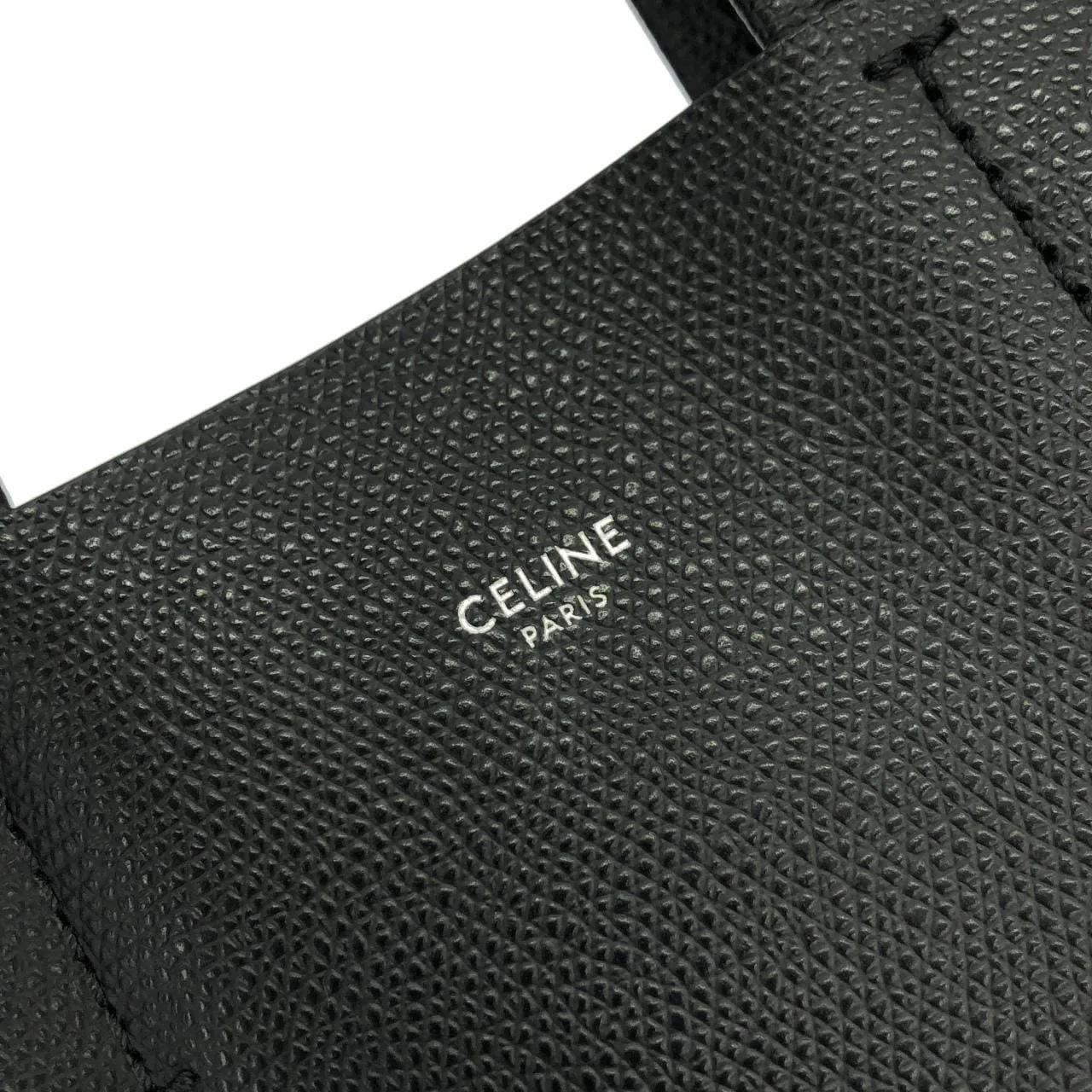 CELINE Cabas 189813XBA Handbag 黑色 中古品A - 縮圖 5