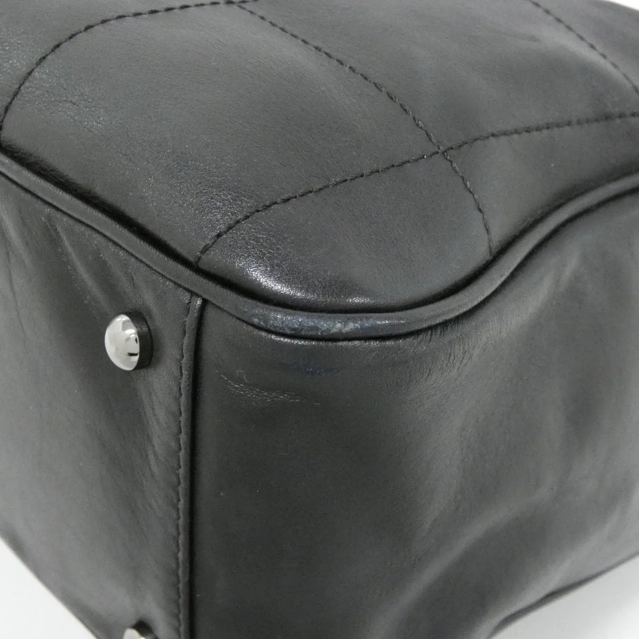 CHANEL 20182 Handbag Leather Black Leather - Thumbnail 3