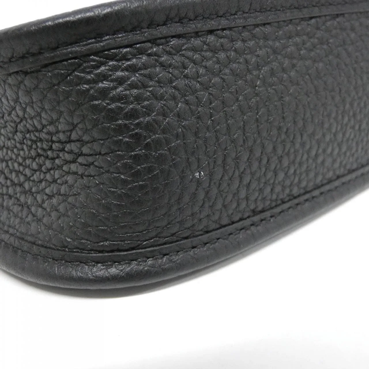 HERMES Evelyne 084554CC Shoulder Clemence Black Clemence Leather Rank A - Thumbnail 3