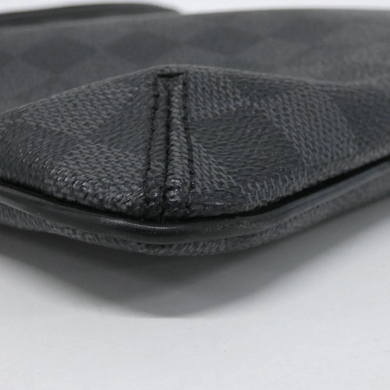 LOUIS VUITTON N58028 Shoulder Damier 黑色 Damier 中古品A - 縮圖 3