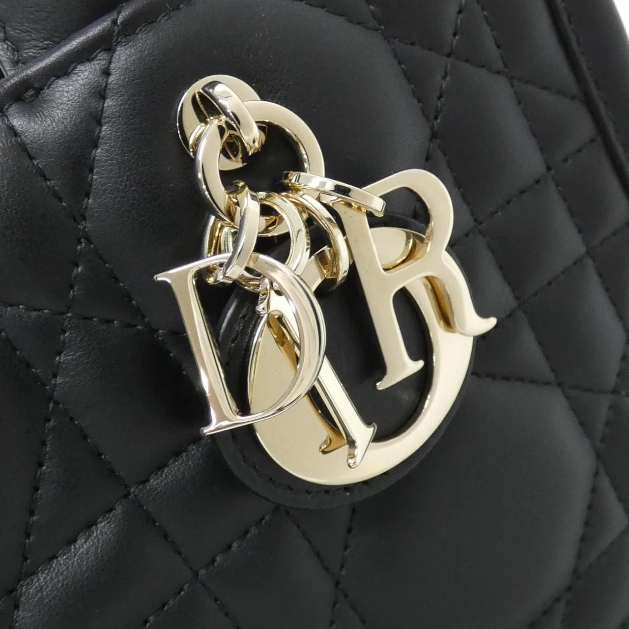 DIOR Book Tote M1325OWHP Tote 黑色 中古品A - 縮圖 4