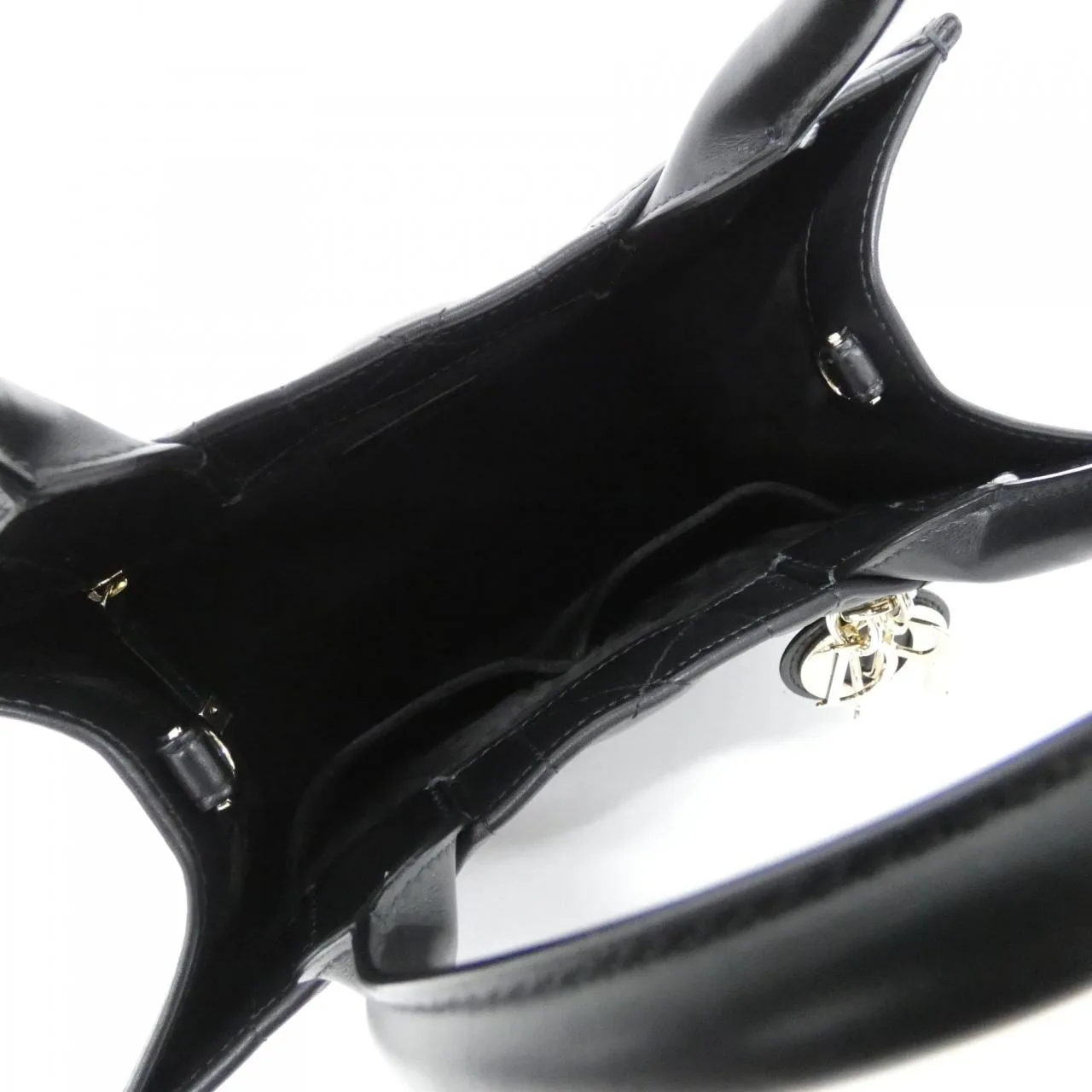 DIOR Book Tote M1325OWHP Tote 黑色 中古品A - 縮圖 6