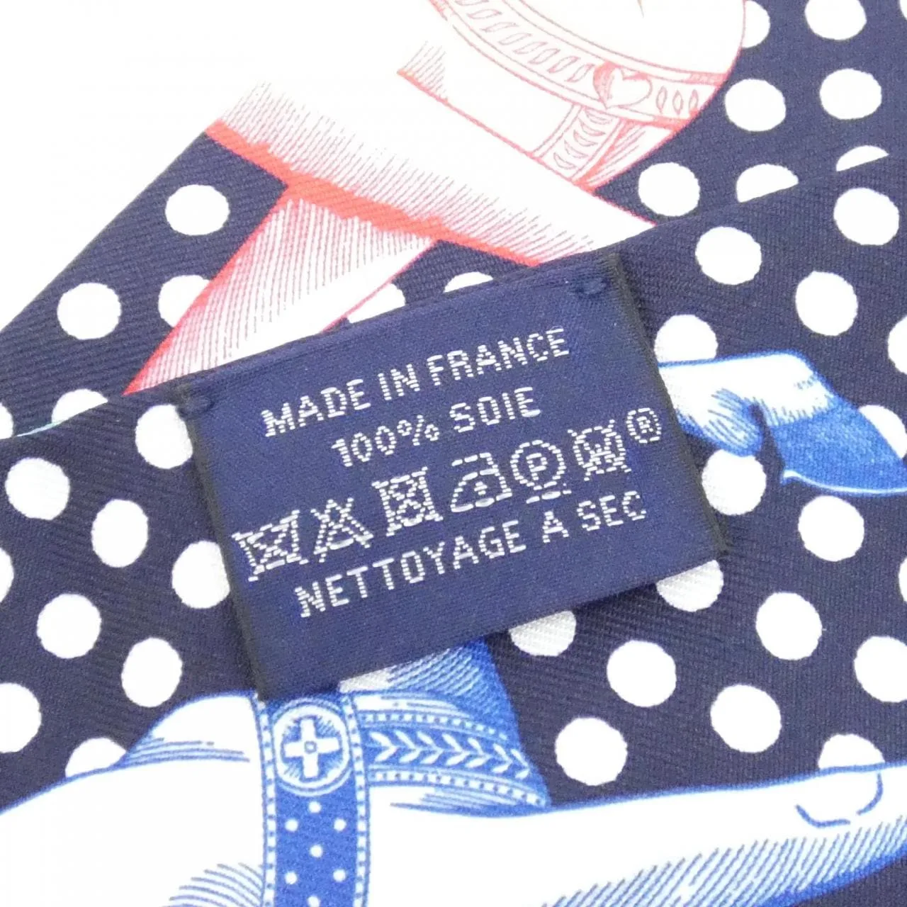 HERMES 064008S Scarf Black Rank A - Thumbnail 4