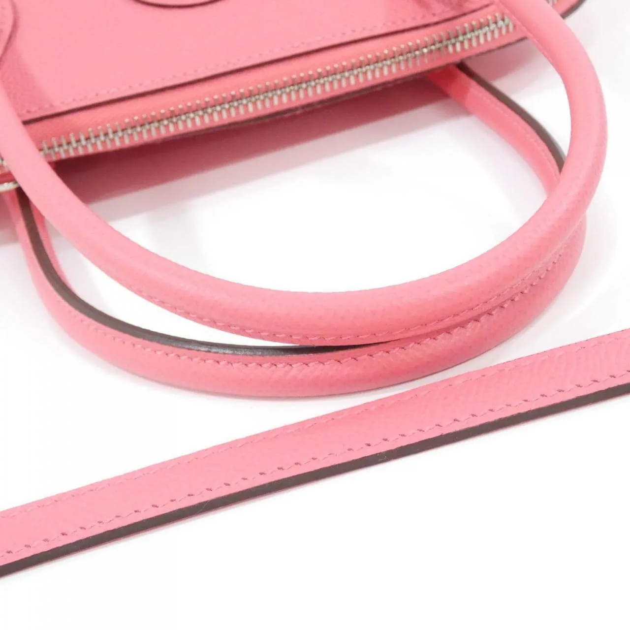 HERMES Bolide 041693CK Handbag Epsom 黑色 Epsom 皮 中古品A - 縮圖 4