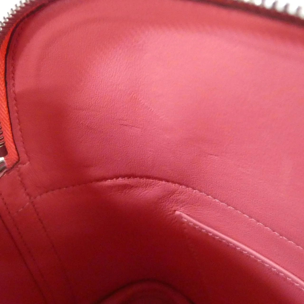 HERMES Bolide 041693CK Handbag Epsom 黑色 Epsom 皮 中古品A - 縮圖 6