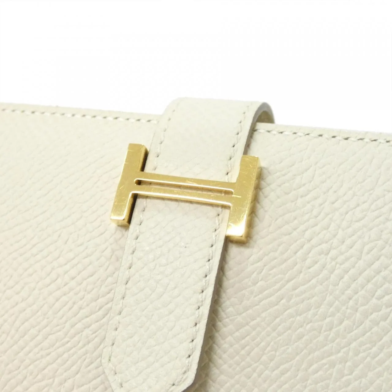 HERMES 039785CC Wallet Epsom 黑色 Epsom 皮 中古品A - 縮圖 5