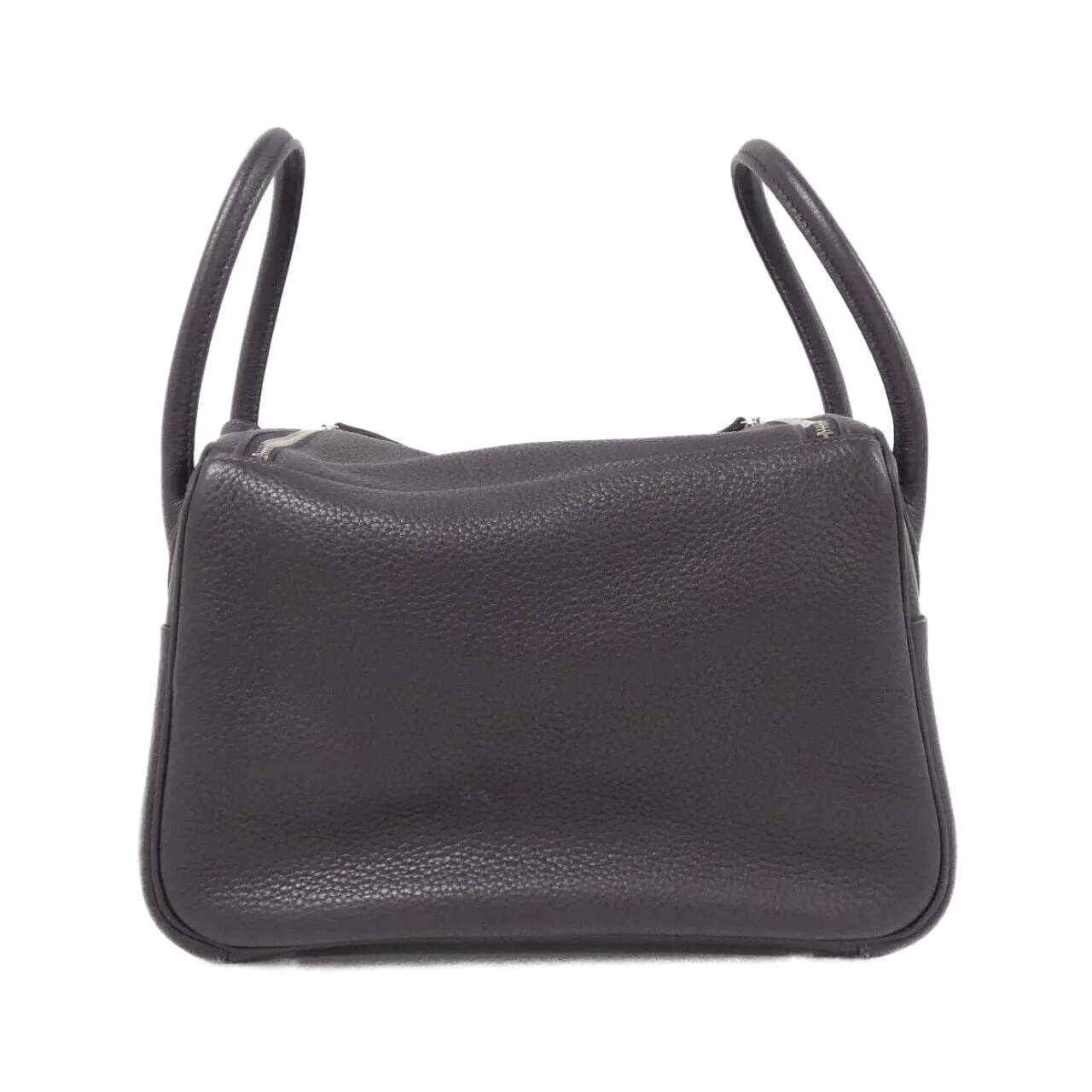 HERMES Lindy 073428CK Shoulder Clemence Black Clemence Leather Rank B - Thumbnail 2