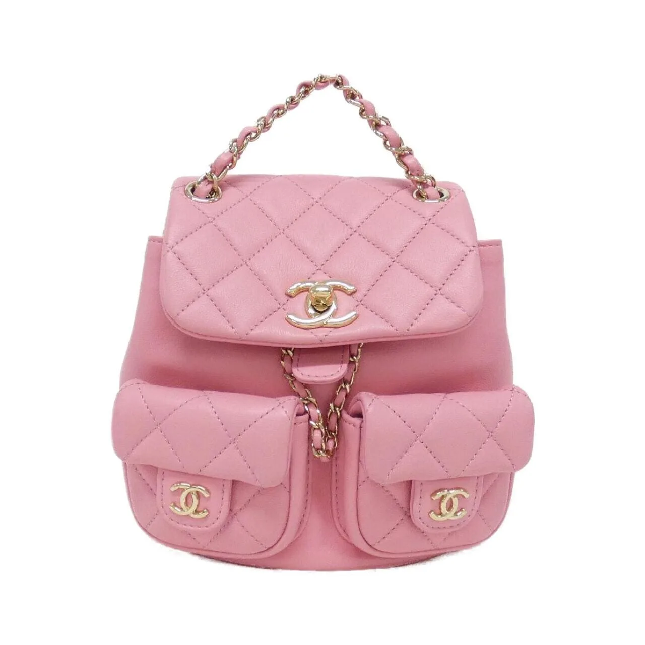 CHANEL Chanel 22 AS3787 Backpack Lambskin Pink