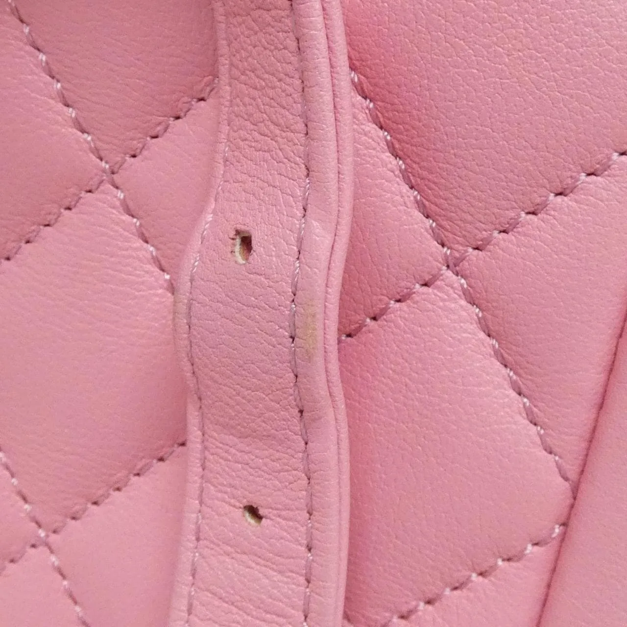 CHANEL Chanel 22 AS3787 Backpack Lambskin 粉色 羊皮 中古品A - 縮圖 5