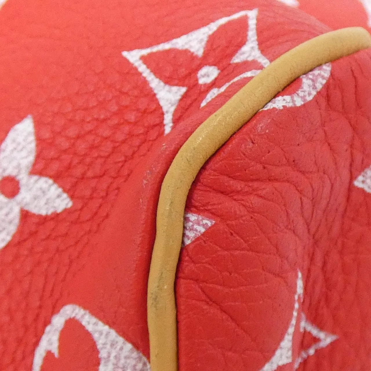 LOUIS VUITTON Speedy M24425 Boston Monogram Rouge Monogram Rank A - Thumbnail 2