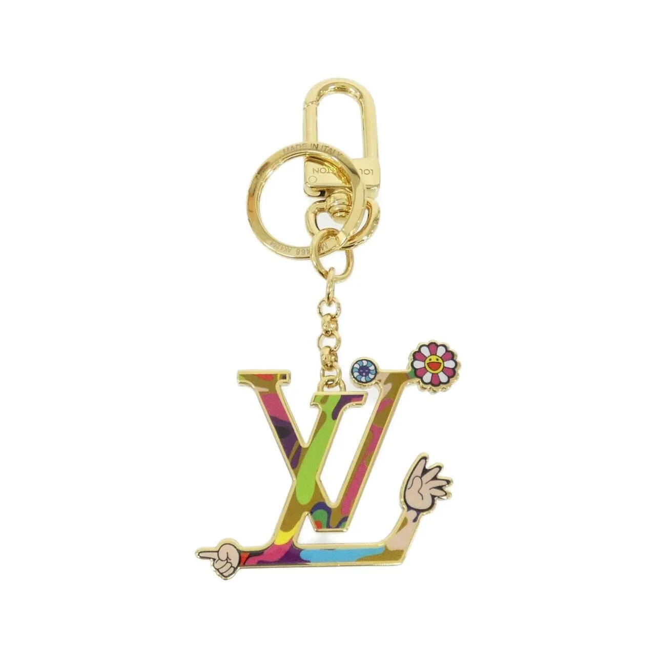 LOUIS VUITTON M02468 Key Case Multicolor