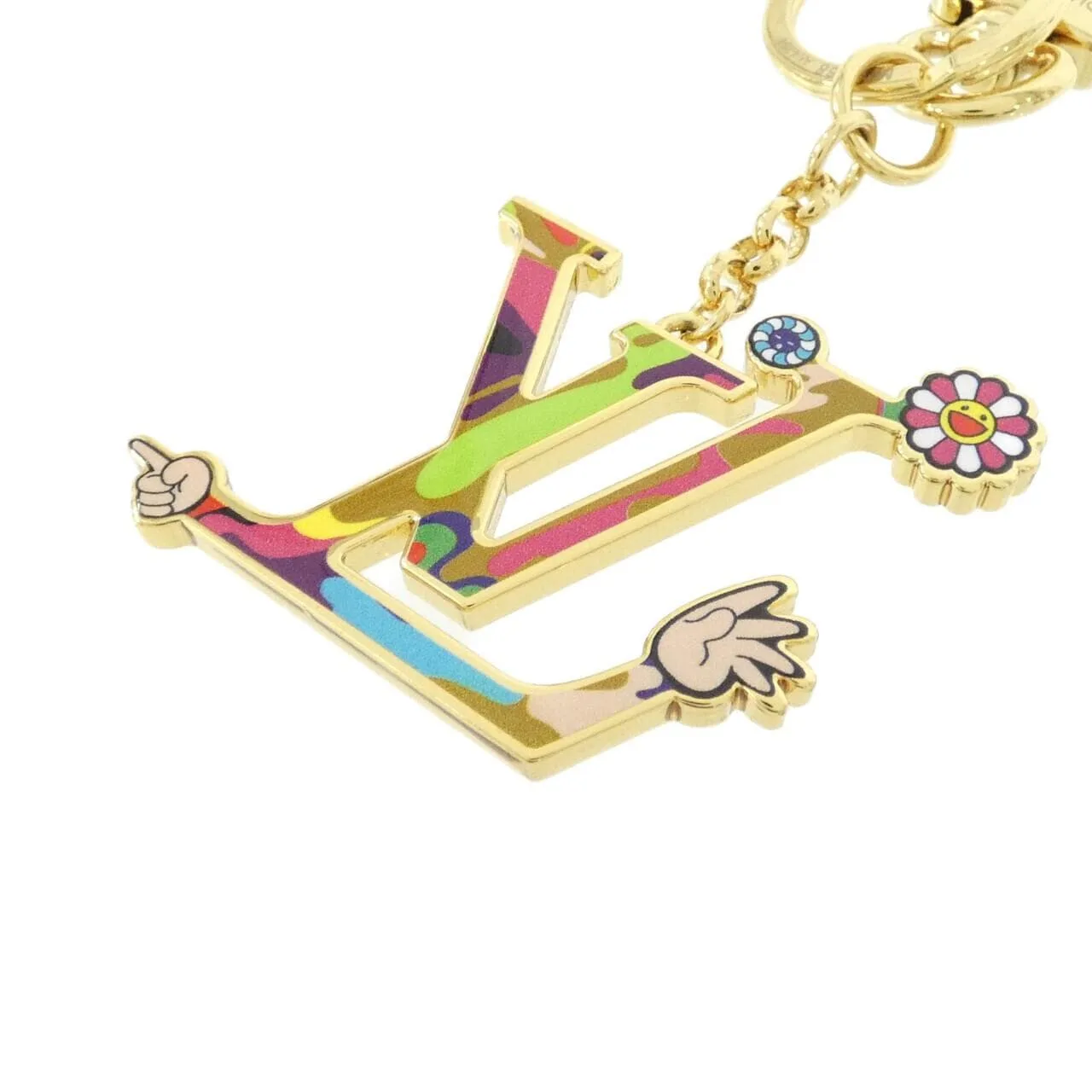 LOUIS VUITTON M02468 Key Case Multicolor Rank A - Thumbnail 2