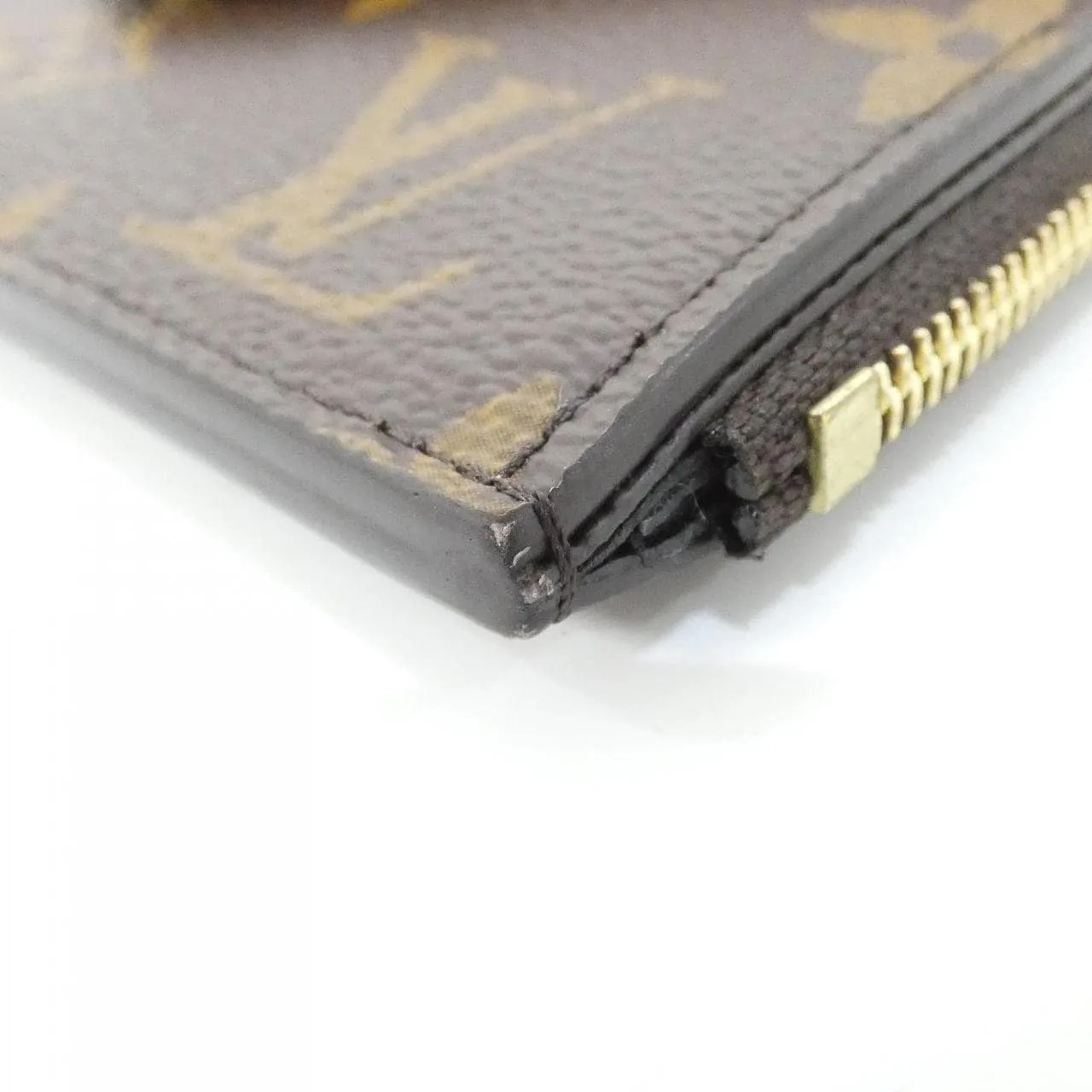 LOUIS VUITTON M69431 Coin Case Monogram 黑色 Monogram 中古品A - 縮圖 3