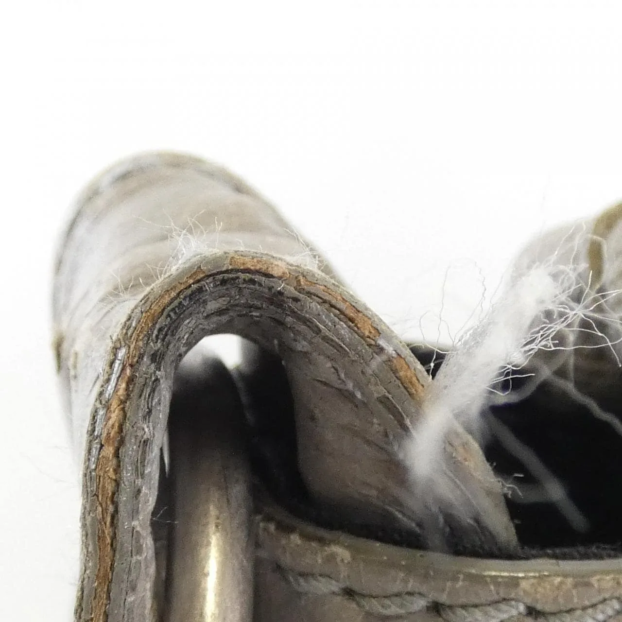 BALENCIAGA 322951 Bag Leather 黑色 皮革 中古品B - 縮圖 8