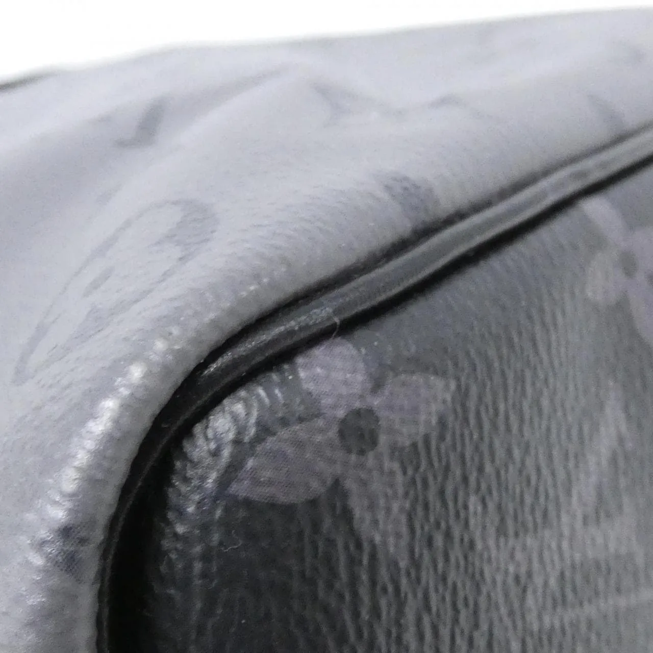 LOUIS VUITTON Keepall M45392 Boston Monogram 黑色 Monogram 中古品A - 縮圖 2