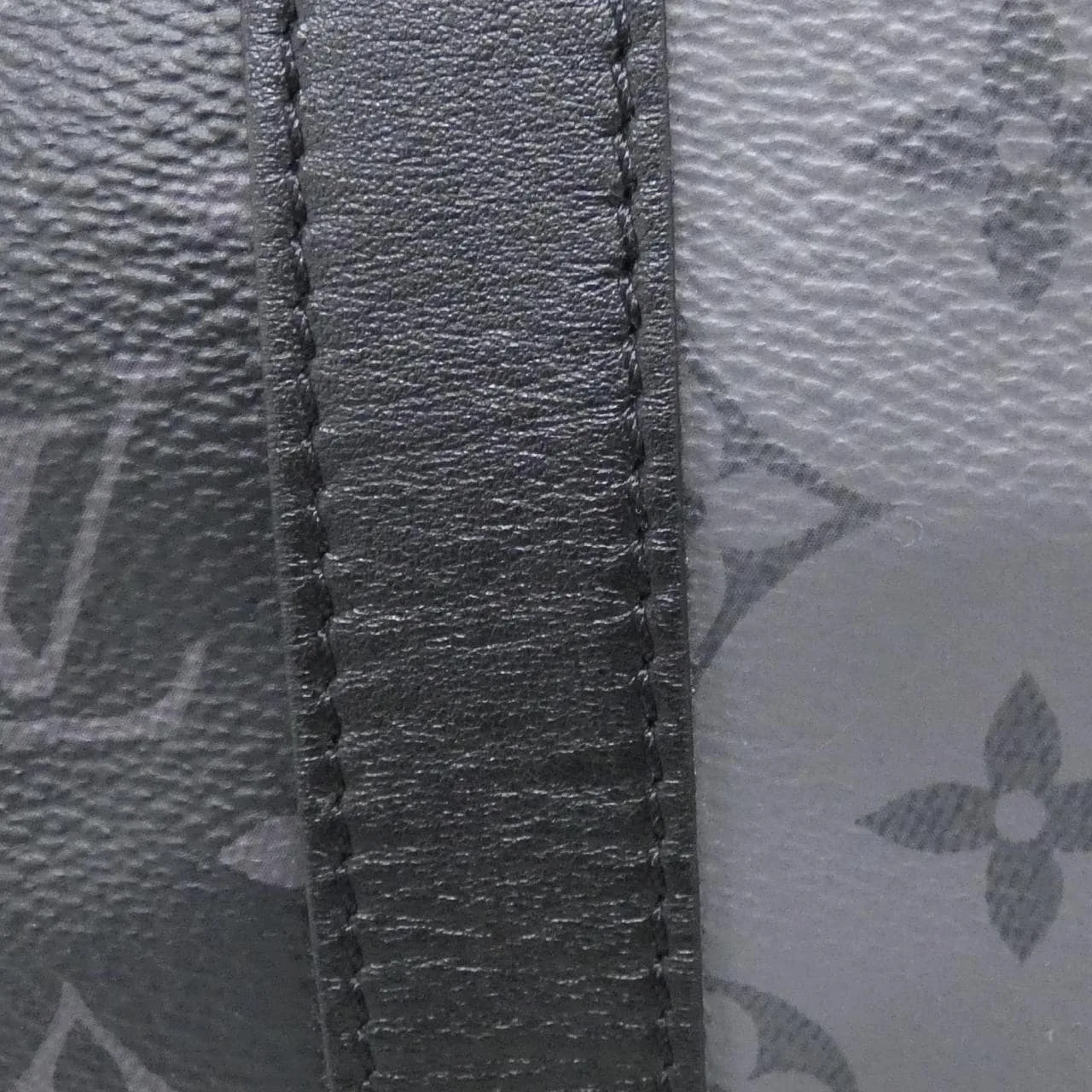 LOUIS VUITTON Keepall M45392 Boston Monogram 黑色 Monogram 中古品A - 縮圖 3